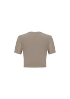 Tiny-Açık Kahverengi Bisiklet Yaka Kısa Tişört-T-Shirts-7-Milagron.com