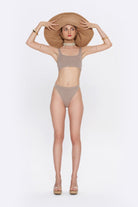 Tiny-Açık Kahverengi İç Giyim Takımı-İç Giyim Setleri-1-Milagron.com