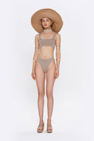 Tiny-Açık Kahverengi İç Giyim Takımı-İç Giyim Setleri-4-Milagron.com