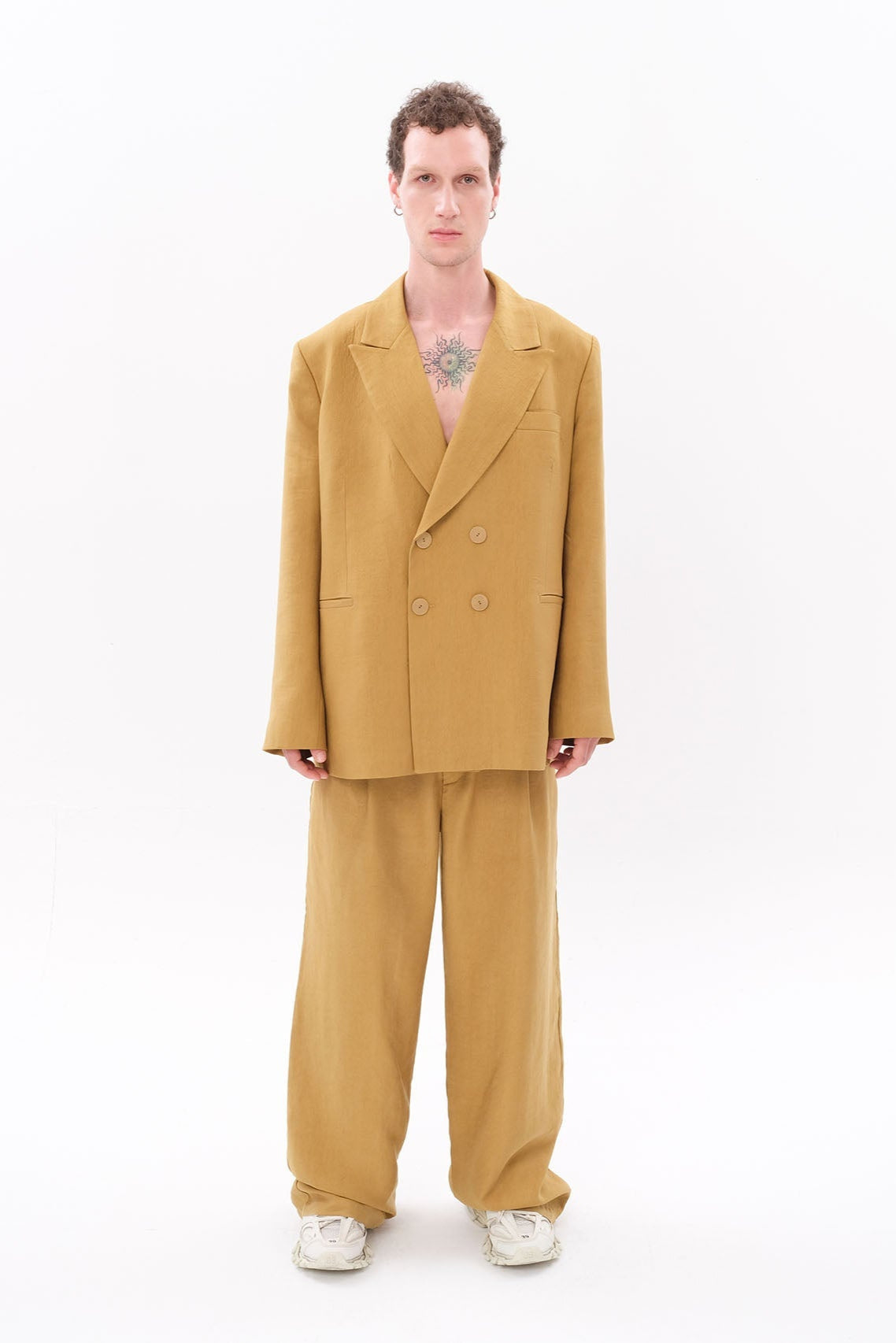 Tiny-Açık Yeşil Tencel™ Blazer-Ceket-1-Milagron.com