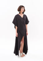 Tiny-Antrasit Luxe Tencel™ Elbise-Elbise-5-Milagron.com