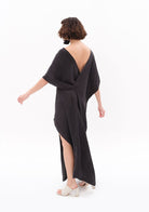 Tiny-Antrasit Luxe Tencel™ Elbise-Elbise-8-Milagron.com