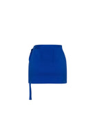 Tiny-Anvelop Kesim Bağlamalı Mini Mavi Etek-Etek-7-Milagron.com