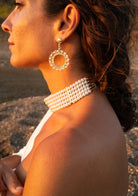 Tiny-Aylin Gold Earring-Küpe-1-Milagron.com