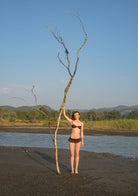 Tiny-Balenli Ayarlanabilir Kahverengi Bikini üstü-Bikini + Mayo-5-Milagron.com