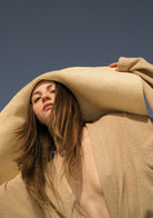 Tiny-Bej Bağlamalı Triko Gömlek-Gömlek-7-Milagron.com