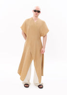 Tiny-Bej Luxe Tencel™ Elbise-Elbise-12-Milagron.com