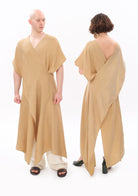 Tiny-Bej Luxe Tencel™ Elbise-Elbise-9-Milagron.com