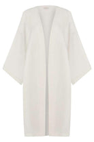 Tiny-Beyaz Keten Kimono-Kimono-5-Milagron.com
