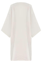 Tiny-Beyaz Keten Kimono-Kimono-6-Milagron.com