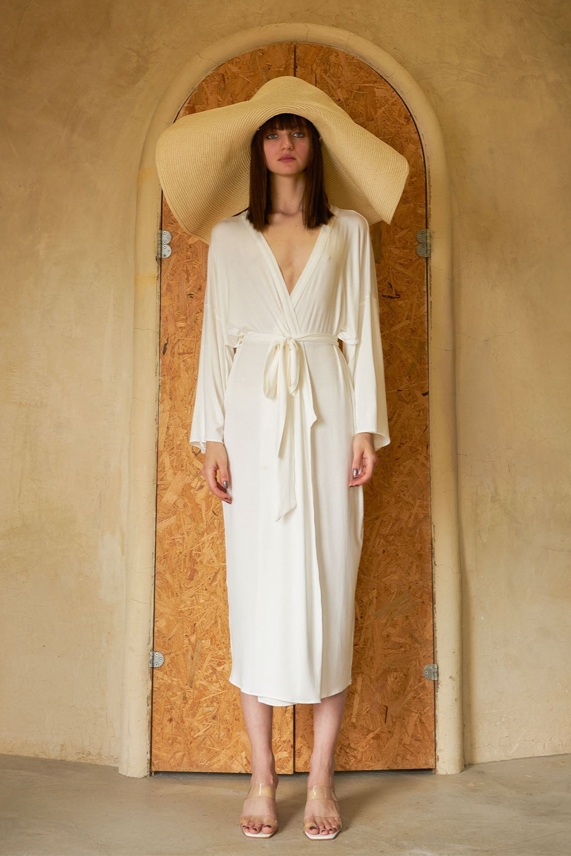 Tiny-Beyaz Kimono-Kimono-1-Milagron.com