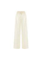 Beyaz Tencel™ Pantolon