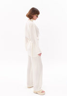 Tiny-Beyaz Tencel™ Bağlamalı Gömlek-Gömlek-10-Milagron.com