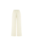 Tiny-Beyaz Tencel™ Beli Lastikli Pantolon-Pantolon-6-Milagron.com