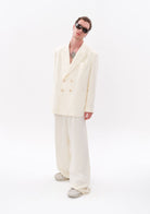 Tiny-Beyaz Tencel™ Blazer-Ceket-10-Milagron.com