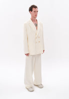 Tiny-Beyaz Tencel™ Blazer-Ceket-8-Milagron.com