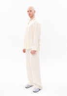 Tiny-Beyaz Tencel™ Oversize Gömlek-Gömlek-3-Milagron.com