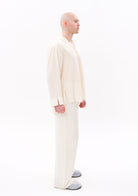 Tiny-Beyaz Tencel™ Oversize Gömlek-Gömlek-4-Milagron.com