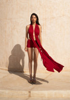 Tiny-Bordo Boxer Şort-Şort-2-Milagron.com