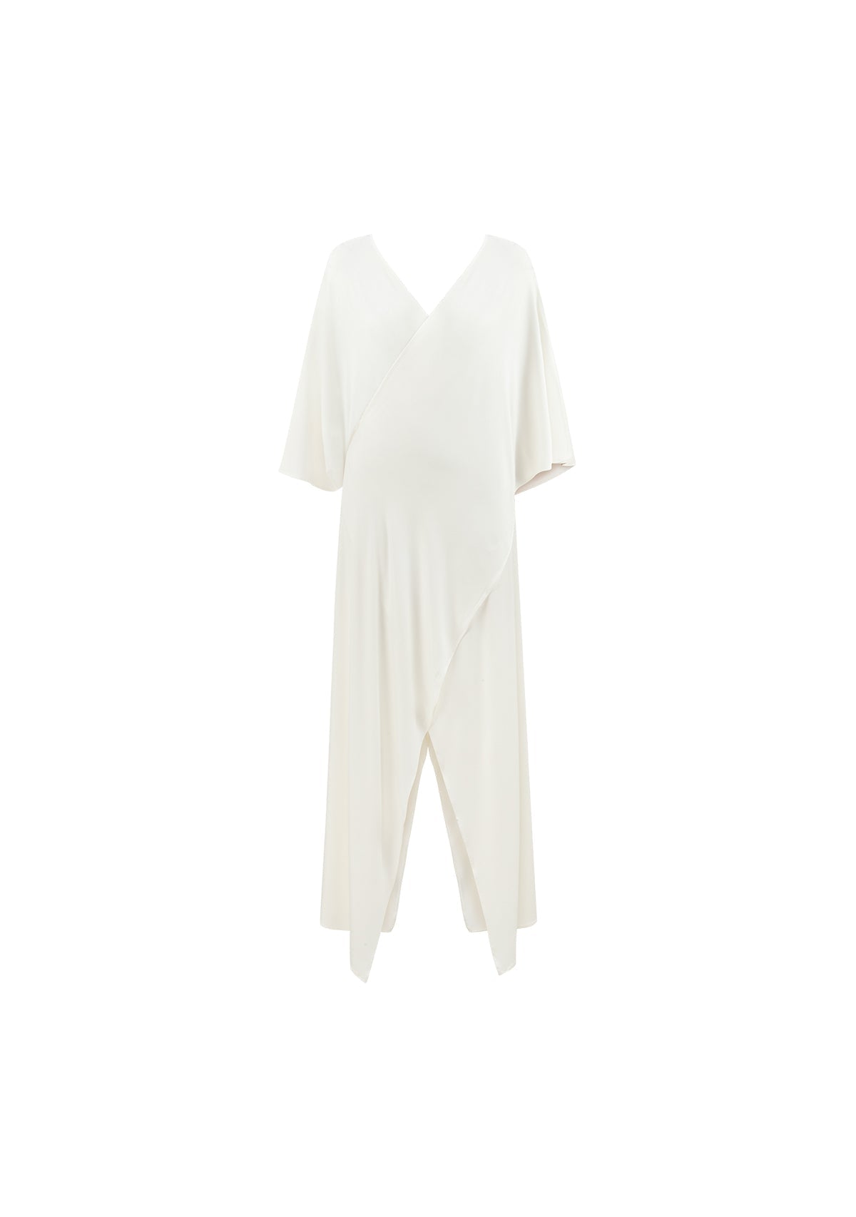 Tiny-Çapraz Beyaz Elbise-Elbise-9-Milagron.com