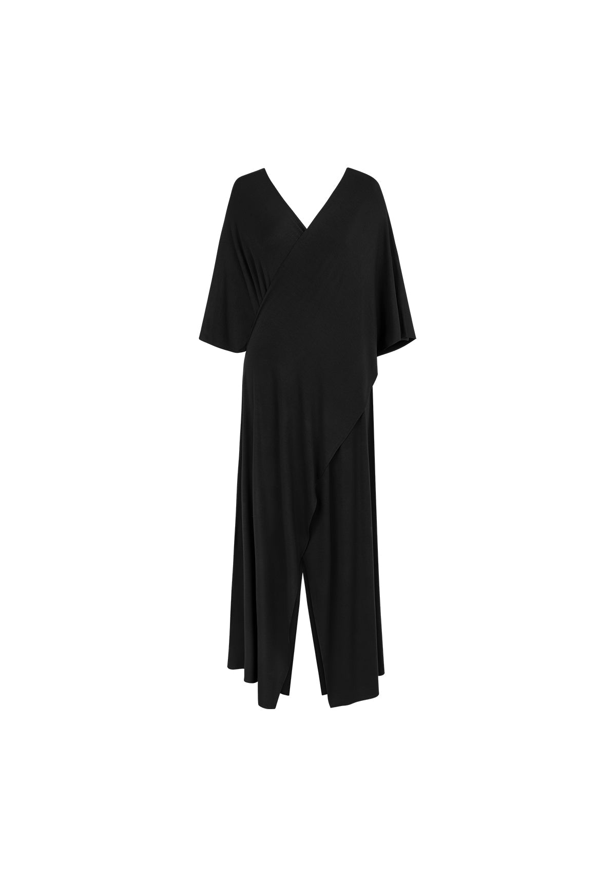 Tiny-Çapraz Siyah Elbise-Elbise-10-Milagron.com