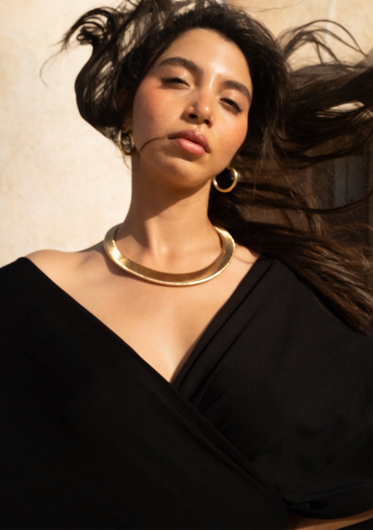 Tiny-Çapraz Siyah Elbise-Elbise-4-Milagron.com