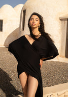 Tiny-Çapraz Siyah Elbise-Elbise-9-Milagron.com