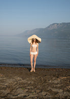 Tiny-Fırfır Detaylı Beyaz Bikini Altı-Bikini + Mayo-6-Milagron.com