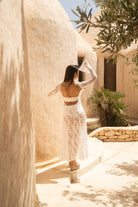 Tiny-Gül Desenli Uzun Tül Elbise-Elbise-5-Milagron.com