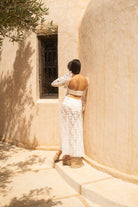 Tiny-Gül Desenli Uzun Tül Elbise-Elbise-9-Milagron.com