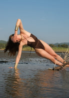 Tiny-Kahverengi Bağlama Detaylı Mayokini-Bikini + Mayo-4-Milagron.com