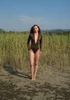 Tiny-Kahverengi Uzun Kollu Surf Mayo-Bikini + Mayo-5-Milagron.com