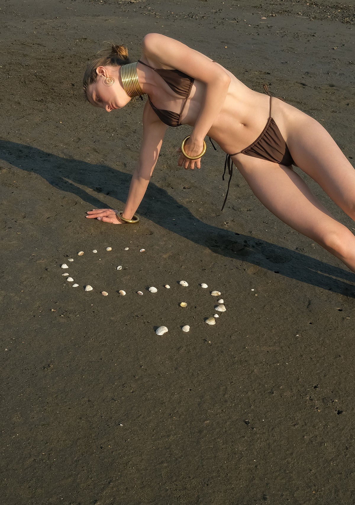 Tiny-Kahverengi üçgen İpli Bikini üstü-Bikini + Mayo-3-Milagron.com