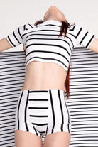 Tiny-Kalın Çizgili Kısa Tişört-T-Shirts-7-Milagron.com