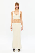 Tiny-Kapüşonlu Beyaz Büstiyer-Top-1-Milagron.com