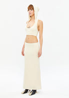 Tiny-Kapüşonlu Beyaz Büstiyer-Top-6-Milagron.com