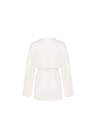 Tiny-Krem Bağlamalı Triko Gömlek-6-Milagron.com