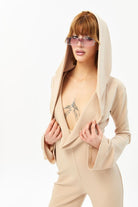 Tiny-Krem İspanyol Paça Derin Dekolteli Tulum-Tulum-2-Milagron.com