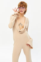 Tiny-Krem İspanyol Paça Derin Dekolteli Tulum-Tulum-8-Milagron.com