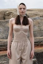 Tiny-Krem Kalp Yaka Büstiyer-Top-1-Milagron.com