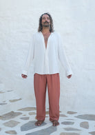 Tiny-Krem Triko Gömlek-Gömlek-3-Milagron.com