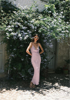 Tiny-Lila Saten Elbise-Elbise-5-Milagron.com