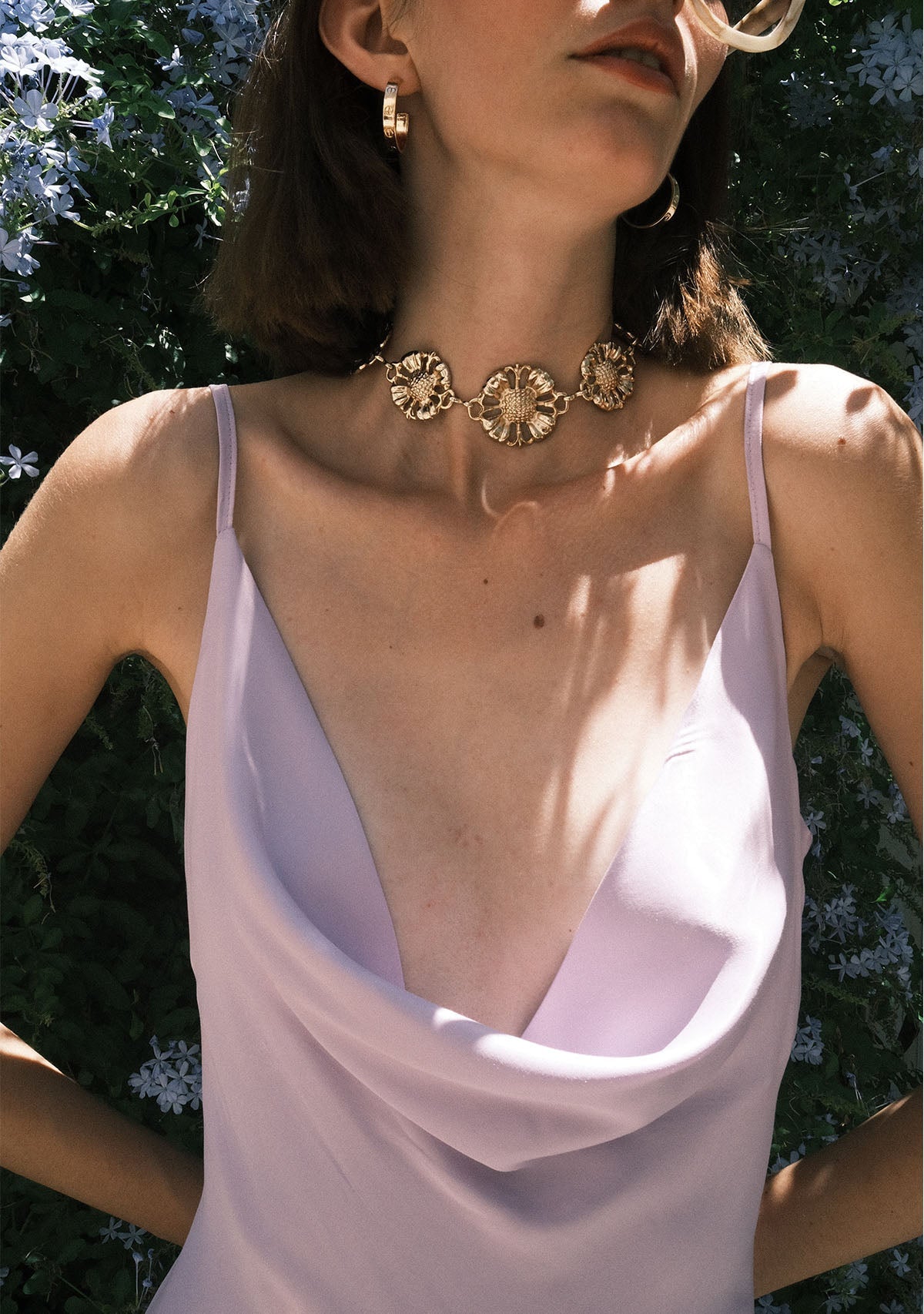 Tiny-Lila Saten Elbise-Elbise-9-Milagron.com