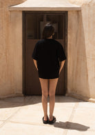 Tiny-Oversize Siyah Tişört-T-Shirts-4-Milagron.com