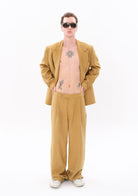Tiny-SORUNLU - Açık Yeşil Tencel™ Pantolon-Kumaş Pantolon-3-Milagron.com