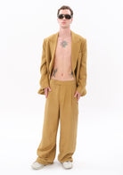 Tiny-SORUNLU - Açık Yeşil Tencel™ Pantolon-Kumaş Pantolon-5-Milagron.com