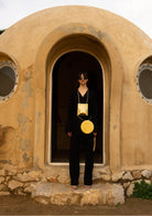 Tiny-Si Siyah Bağlamalı Keten Gömlek-Gömlek-4-Milagron.com