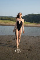 Tiny-Siyah Bağlama Detaylı Mayokini-Bikini + Mayo-1-Milagron.com