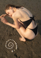 Tiny-Siyah Bağlama Detaylı Mayokini-Bikini + Mayo-4-Milagron.com