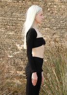 Siyah Esnek Bolero